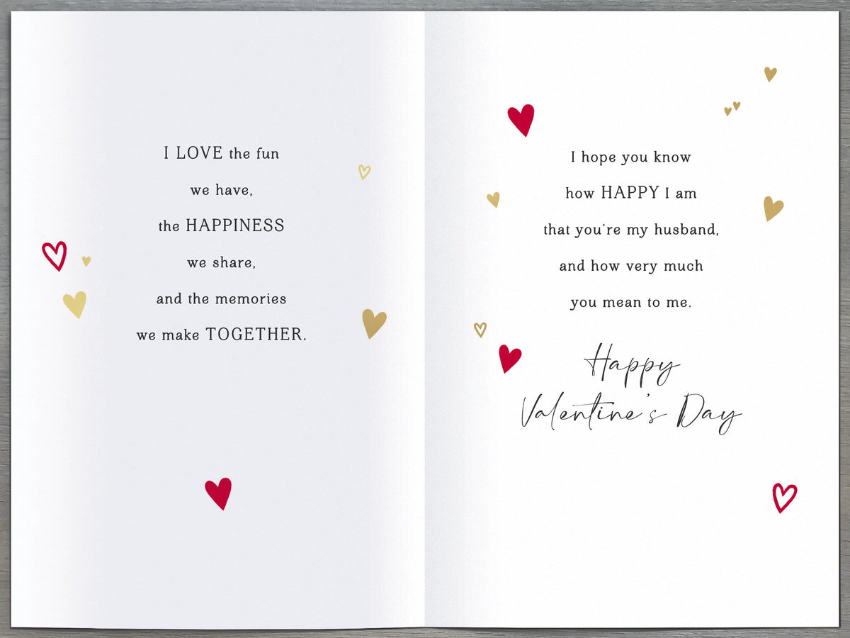 Standard Greeting Cards Husband  Gibson Core Line