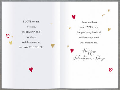 Standard Greeting Cards Husband  Gibson Core Line