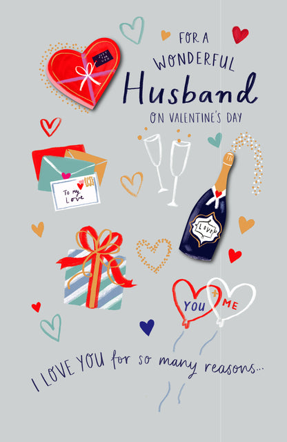 Hand Crafted Greeting Cards Husband  Gibson Core Line