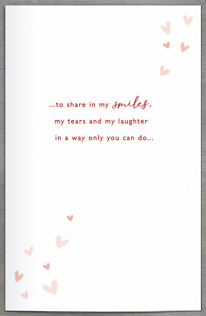 Hand Finished Greeting Cards One I Love  Gibson Core Line