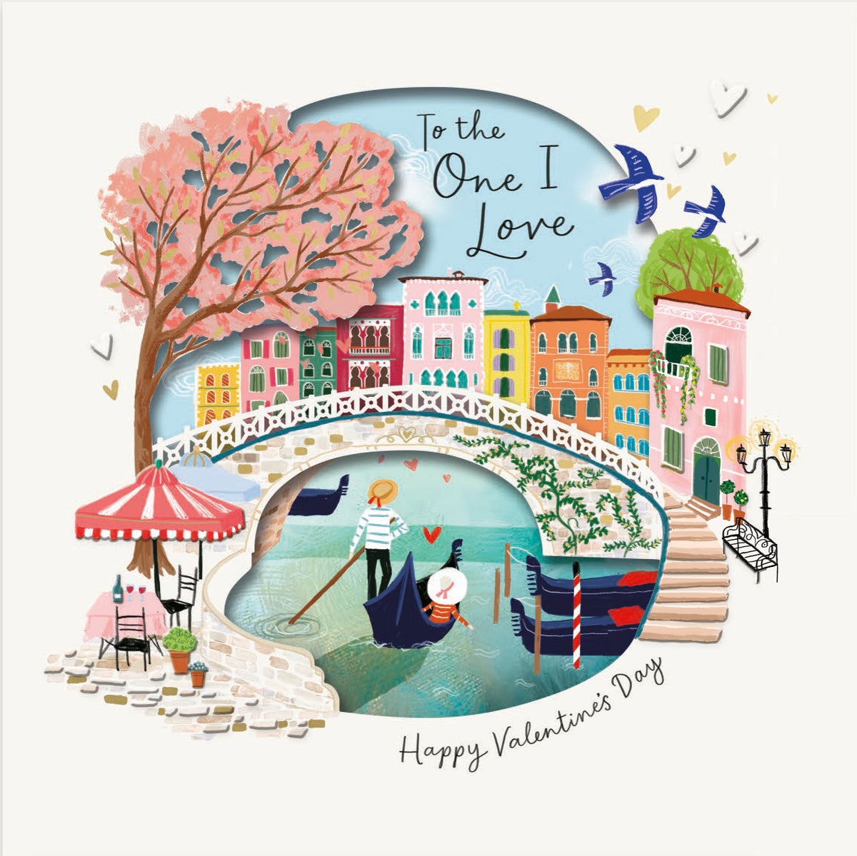 Hand Finished Greeting Cards One I Love  Gibson Core Line
