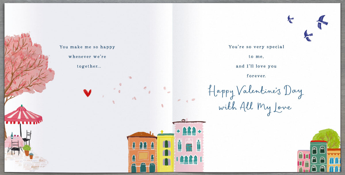 Hand Finished Greeting Cards One I Love  Gibson Core Line