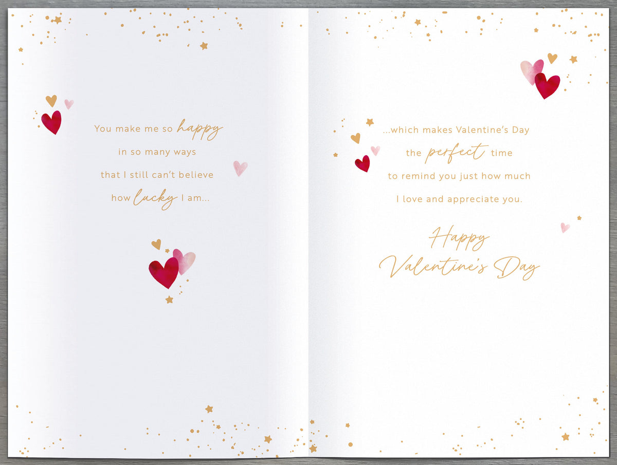 Hand Finished Greeting Cards One I Love  Gibson Core Line