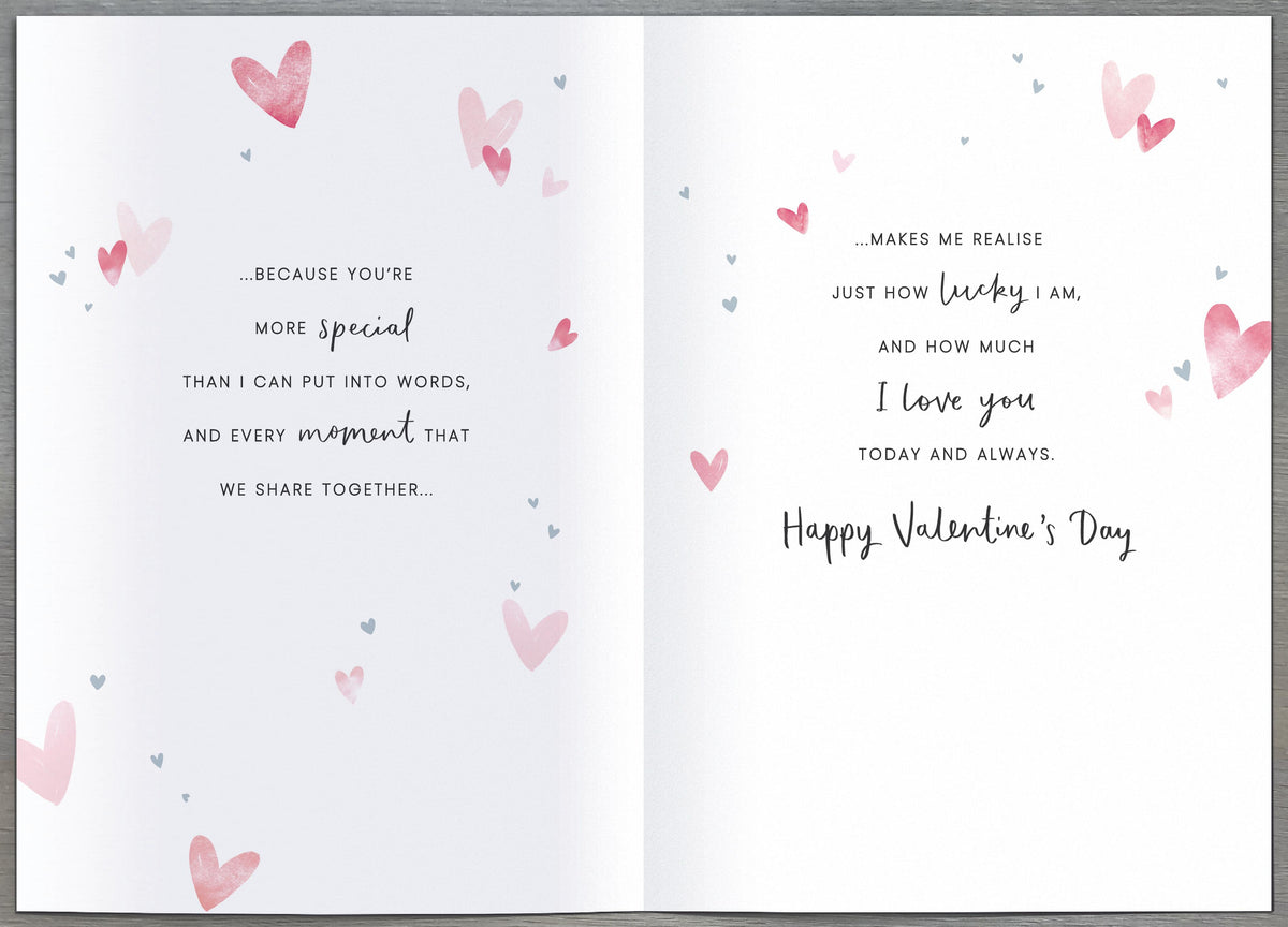 Hand Finished Greeting Cards One I Love  Gibson Core Line