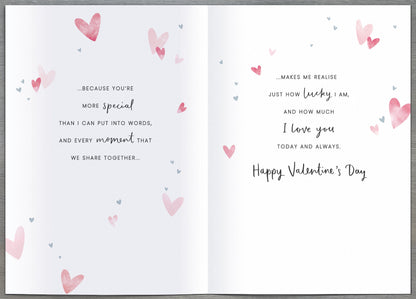 Hand Finished Greeting Cards One I Love  Gibson Core Line