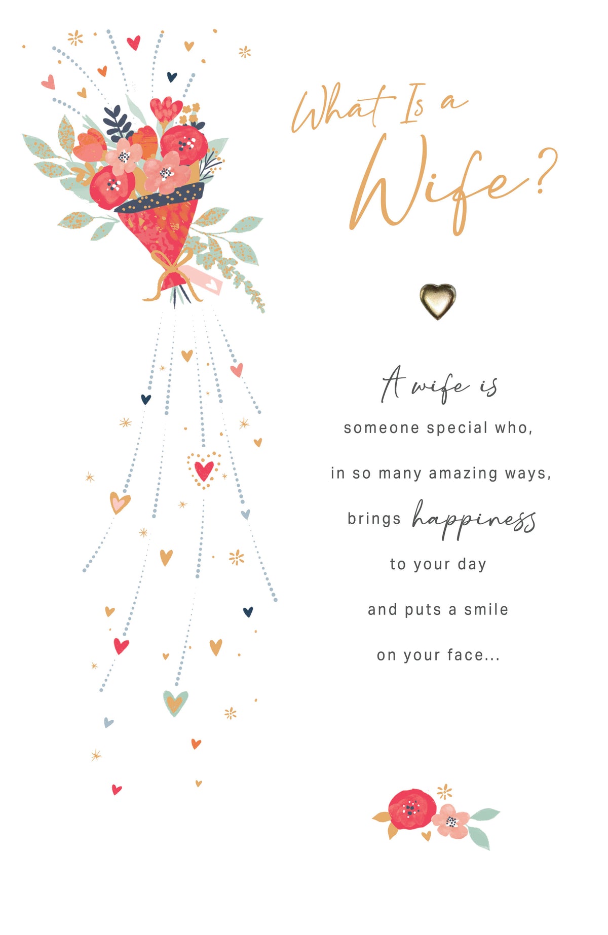 Hand Finished Greeting Cards Wife  Daydreams