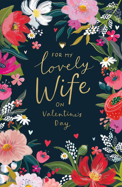 Hand Finished Greeting Cards Wife  Gibson Core Line