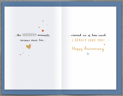 Standard Greeting Cards Anniversary Wedding Husband  Carlton Core Line