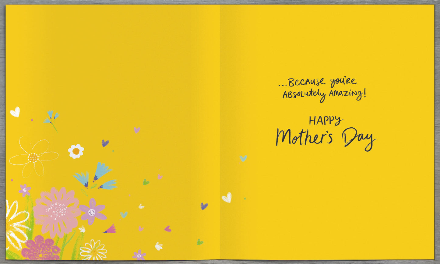 Standard Greeting Cards Mum  Carlton Core Line