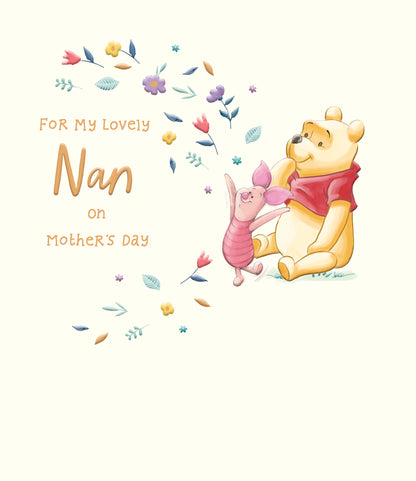 Standard Greeting Cards Nan Cute Disney Winnie the Pooh