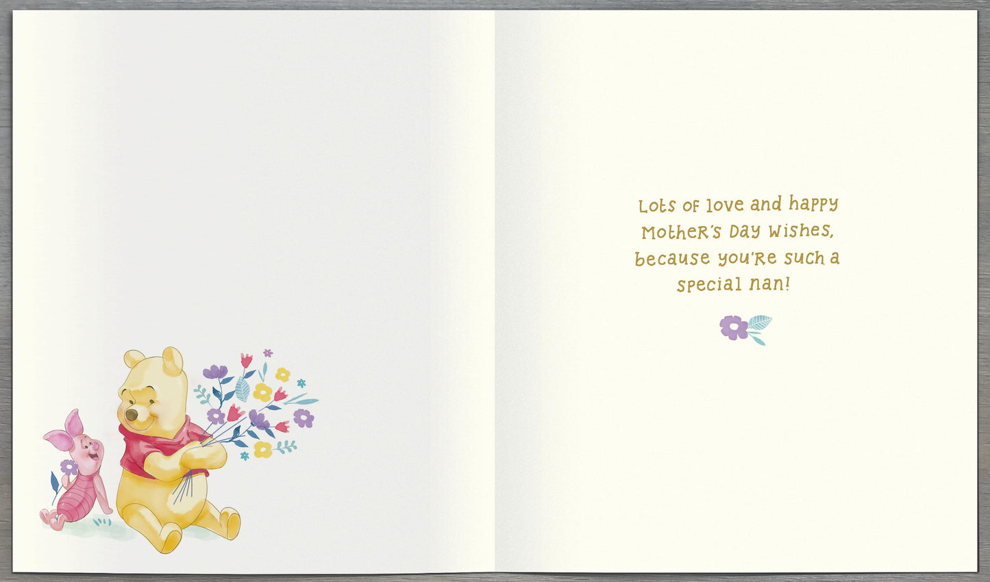 Standard Greeting Cards Nan Cute Disney Winnie the Pooh