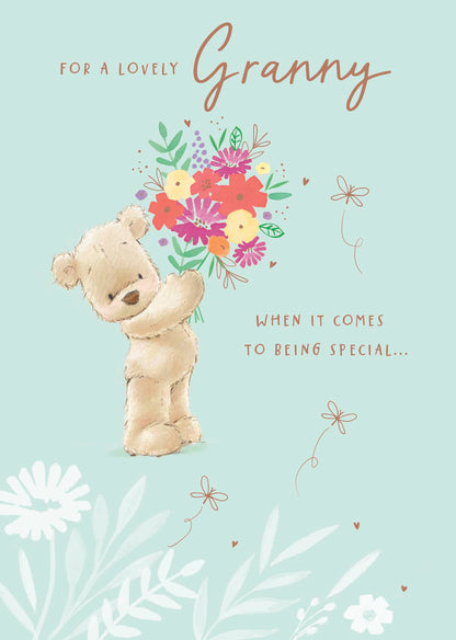 Standard Greeting Cards Granny Cute Nutmeg
