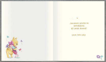 Standard Greeting Cards Grandma Cute Disney Winnie the Pooh