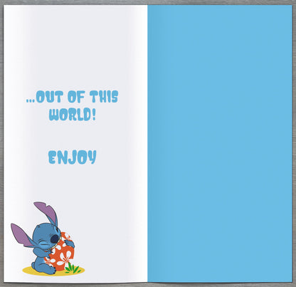 Money Wallet Greeting Cards Moneyholder Juvenile Disney Lilo and Stitch