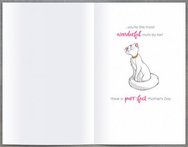 Standard Greeting Cards Mum Juvenile Disney Aristocats