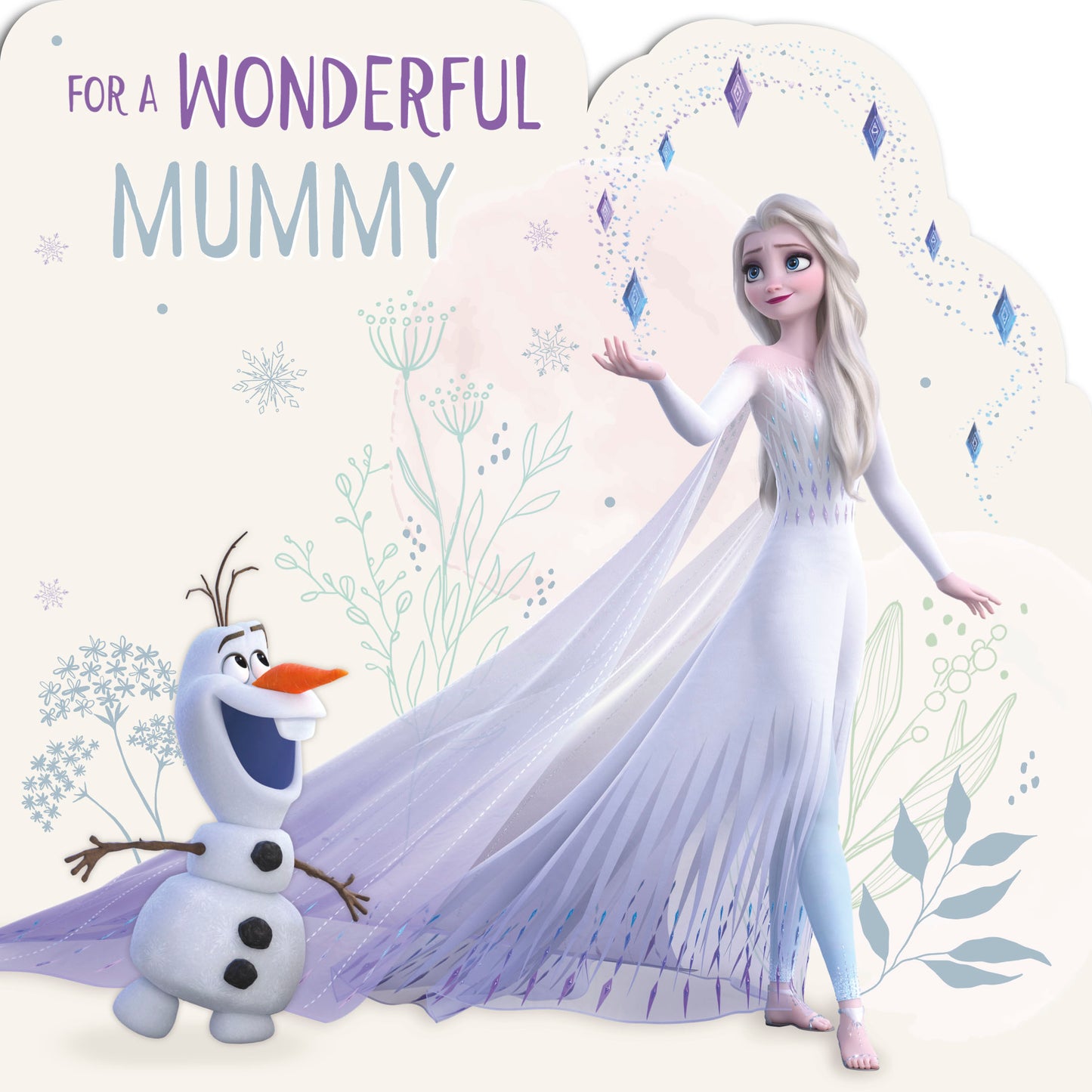 Standard Greeting Cards Mummy Juvenile Disney Frozen