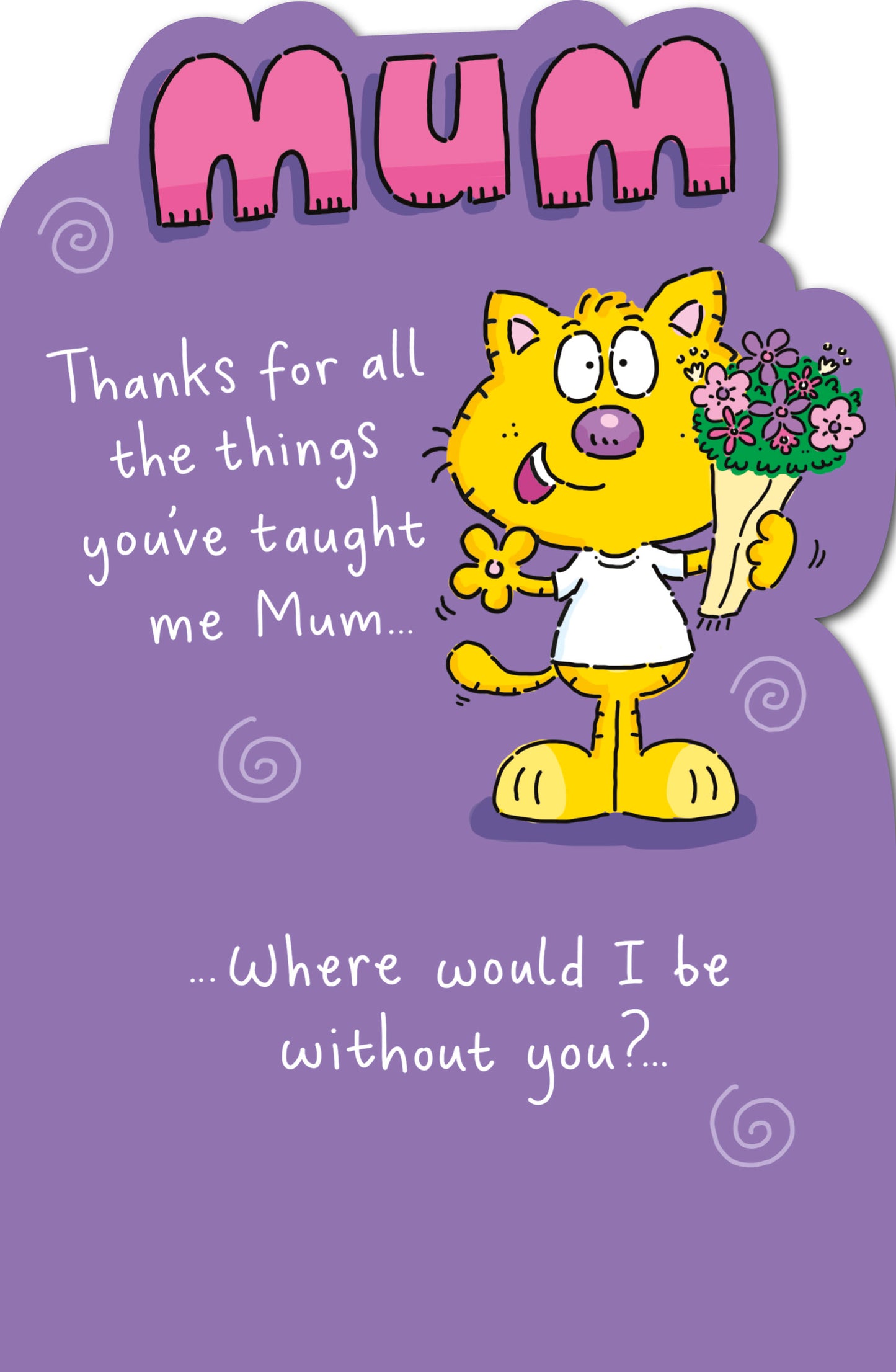 Standard Greeting Cards Mum Hum Giggles
