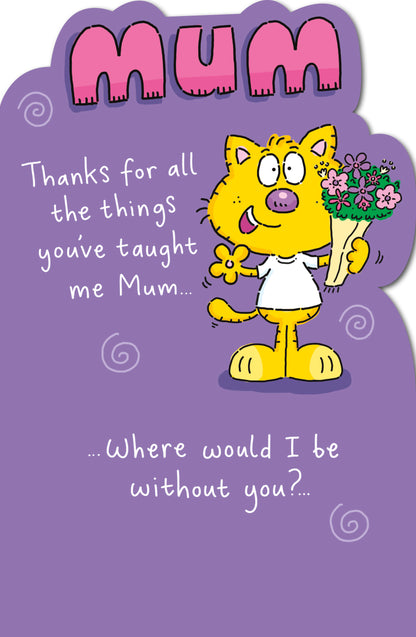 Standard Greeting Cards Mum Hum Giggles
