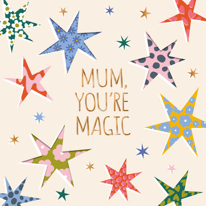 Hand Finished Greeting Cards Mum  Carlton Core Line