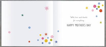 Hand Finished Greeting Cards Mum  Carlton Core Line