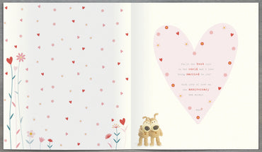Large Card Standard Greeting Cards Anniversary Wedding Wife Cute Boofle