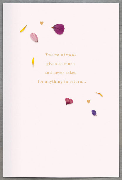 Large Card Standard Greeting Cards Mum  Gibson Core Line