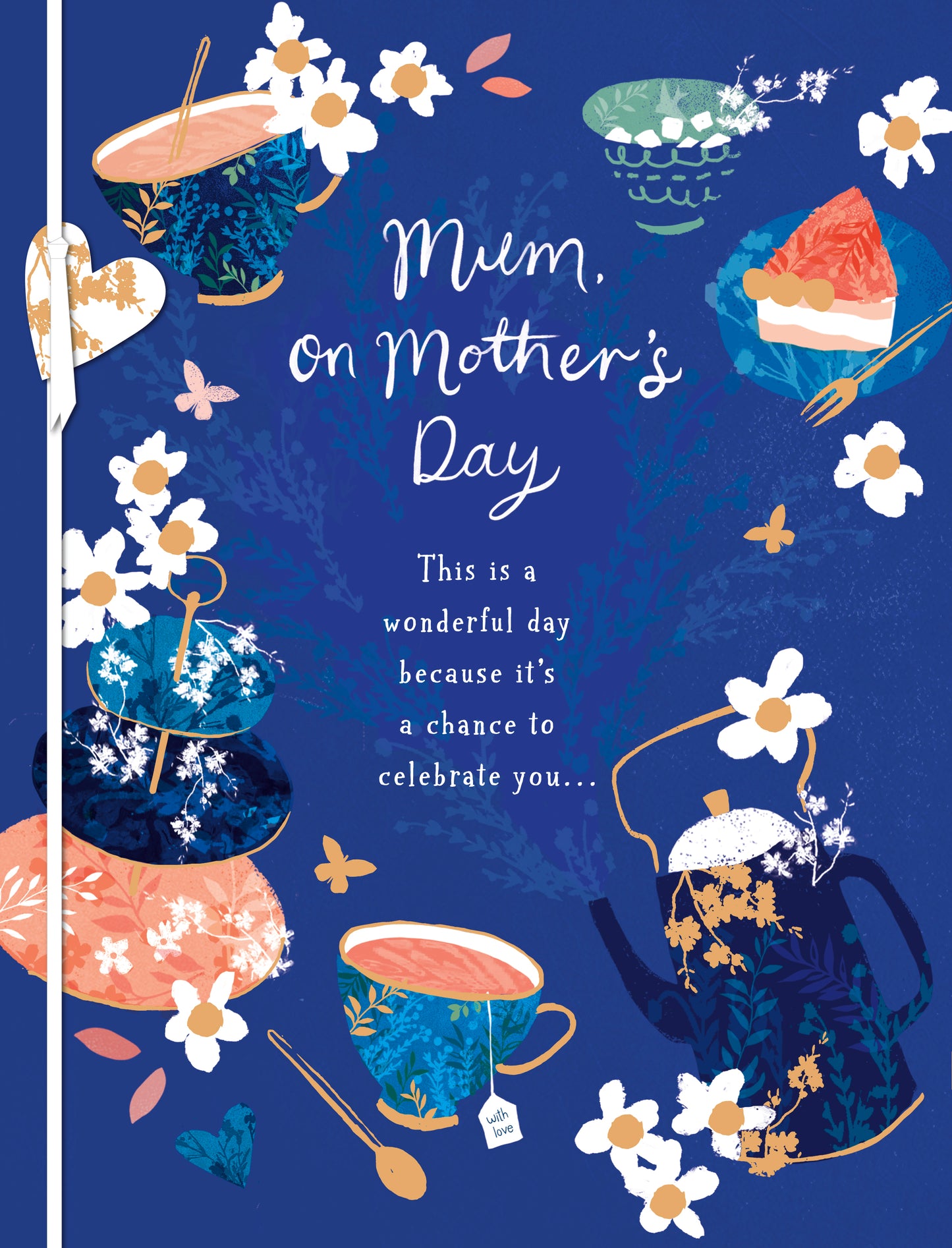 Hand Finished Greeting Cards Mum  Gibson Core Line