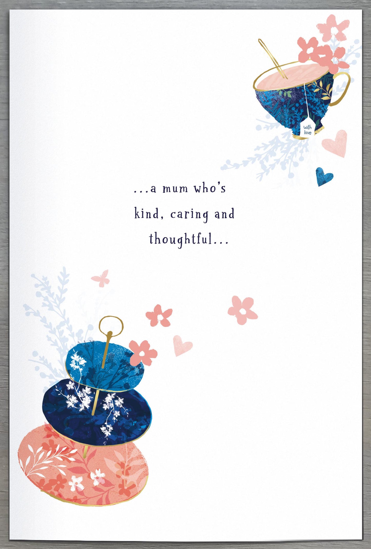 Hand Finished Greeting Cards Mum  Gibson Core Line