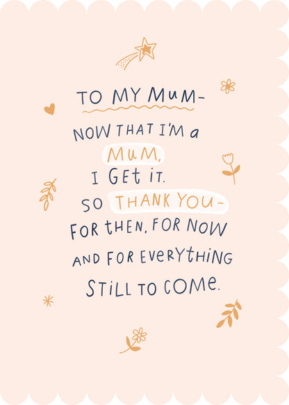 Standard Greeting Cards Mum  Kindred