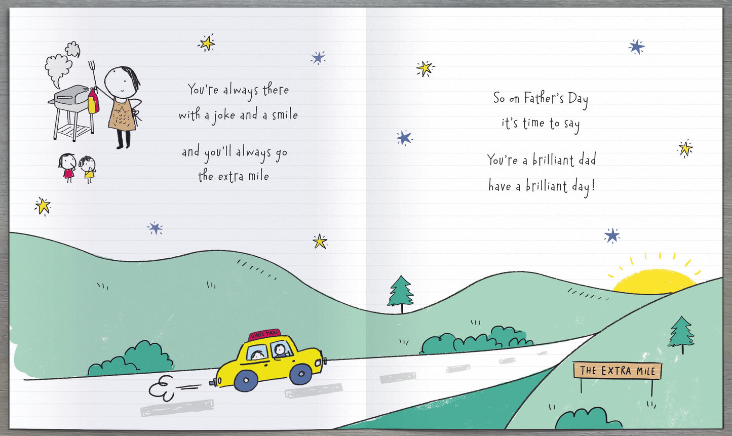 Dad Cute Greeting Cards Dad Cute Counter Cards