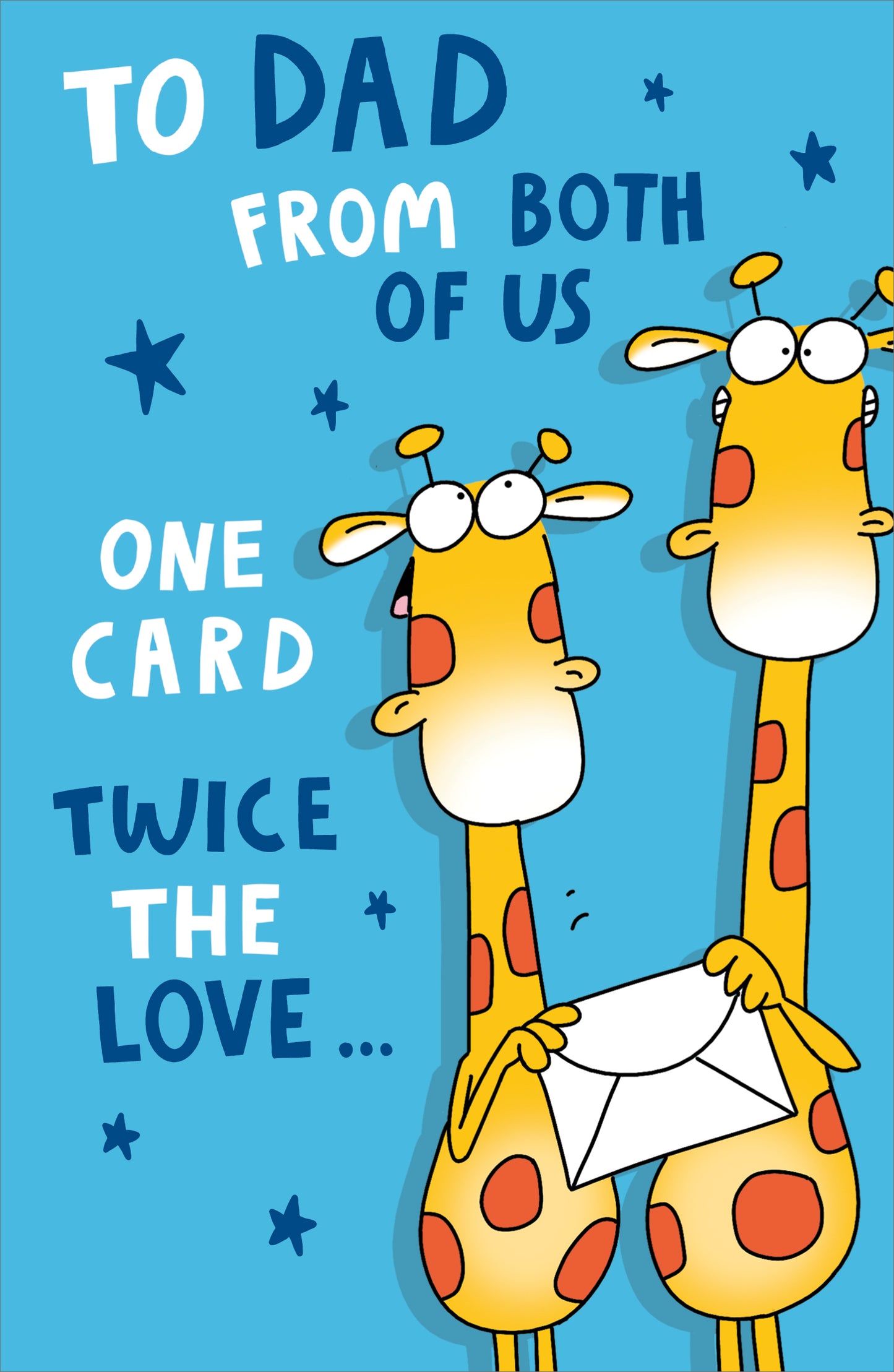 Dad From Both Hum Greeting Cards Dad From Both Hum Counter Cards
