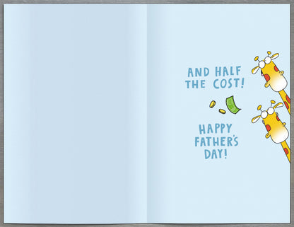 Dad From Both Hum Greeting Cards Dad From Both Hum Counter Cards