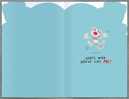 Dad From Daughter Hum Greeting Cards Dad From Daughter Hum Counter Cards