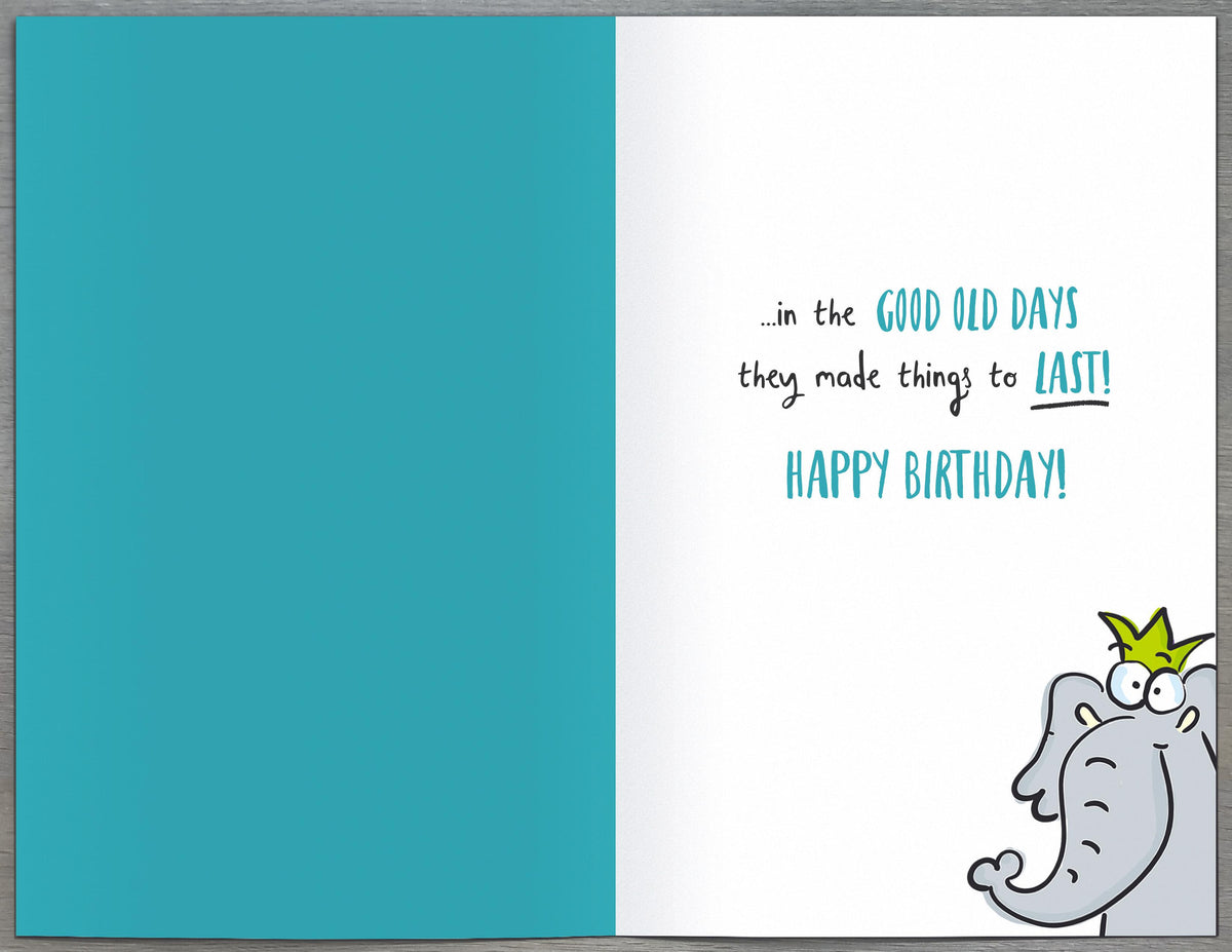 Standard Greeting Cards Birthday 80th Hum Giggles