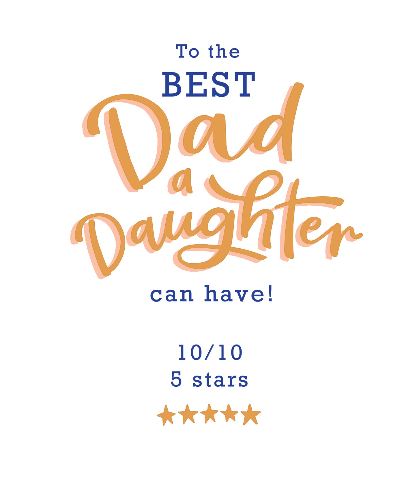 Dad From Daughter Conv Greeting Cards Dad From Daughter Conv Counter Cards