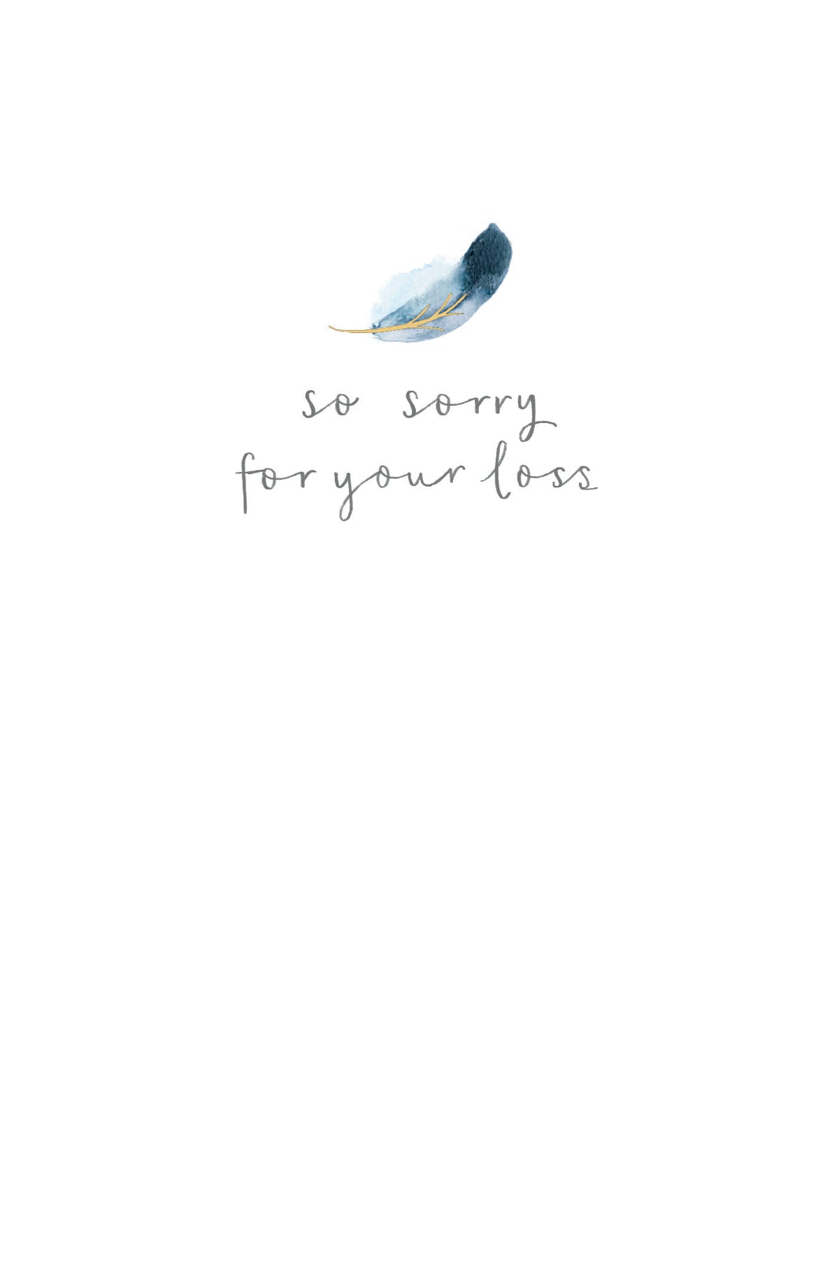 Standard Greeting Cards Sympathy  Carlton Core Line