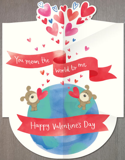 Hand Finished Greeting Cards Wife Cute Lots of Woof