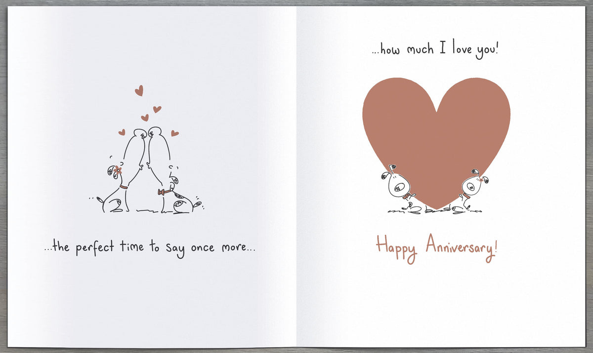 Standard Greeting Cards Anniversary Wedding On Our Hum Pickles & Patch