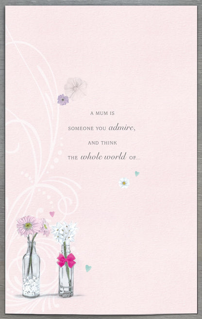 Hand Finished Greeting Cards Mum  Word Portraits