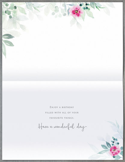 Standard Greeting Cards Birthday Auntie  Gibson Core Line