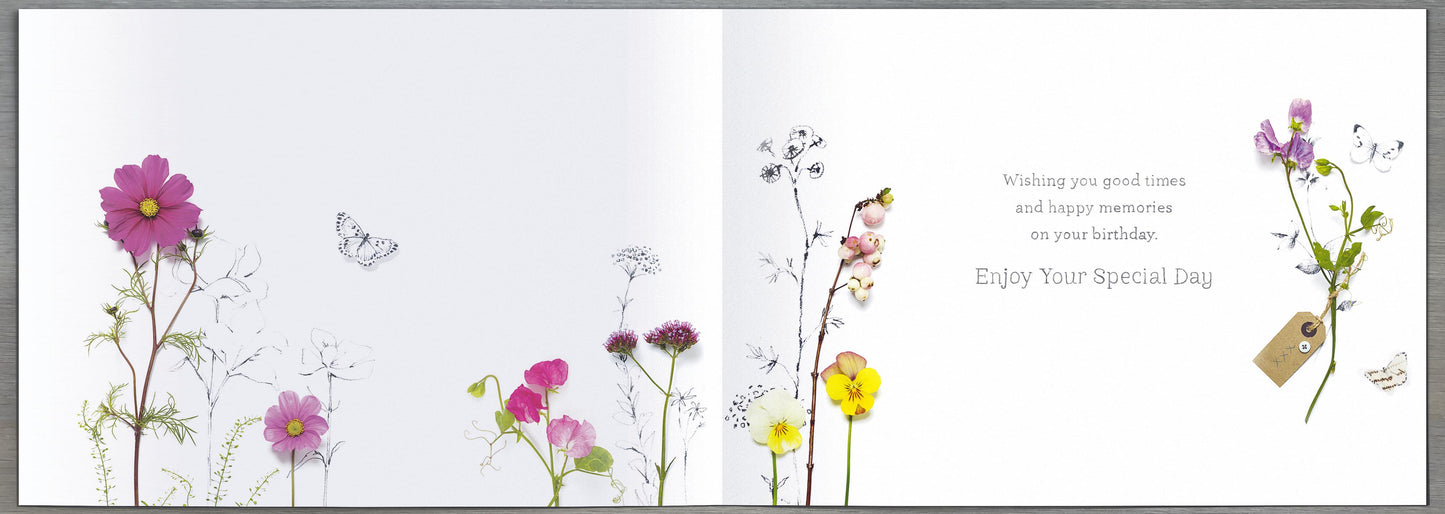 Standard Greeting Cards Birthday  Into the Meadow