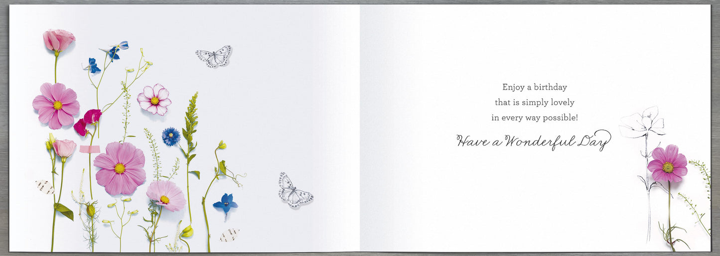 Standard Greeting Cards Birthday  Into the Meadow