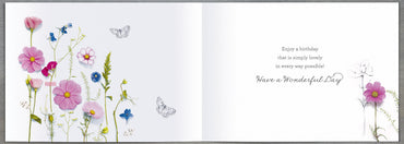 Standard Greeting Cards Birthday  Into the Meadow