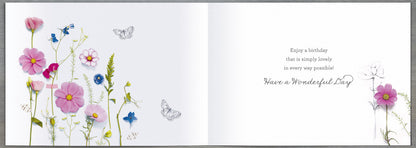 Standard Greeting Cards Birthday  Into the Meadow