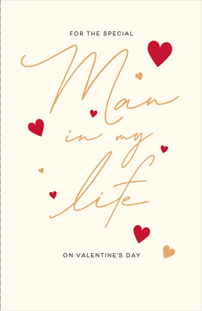 Hand Finished Greeting Cards Man In My Life  Gibson Core Line