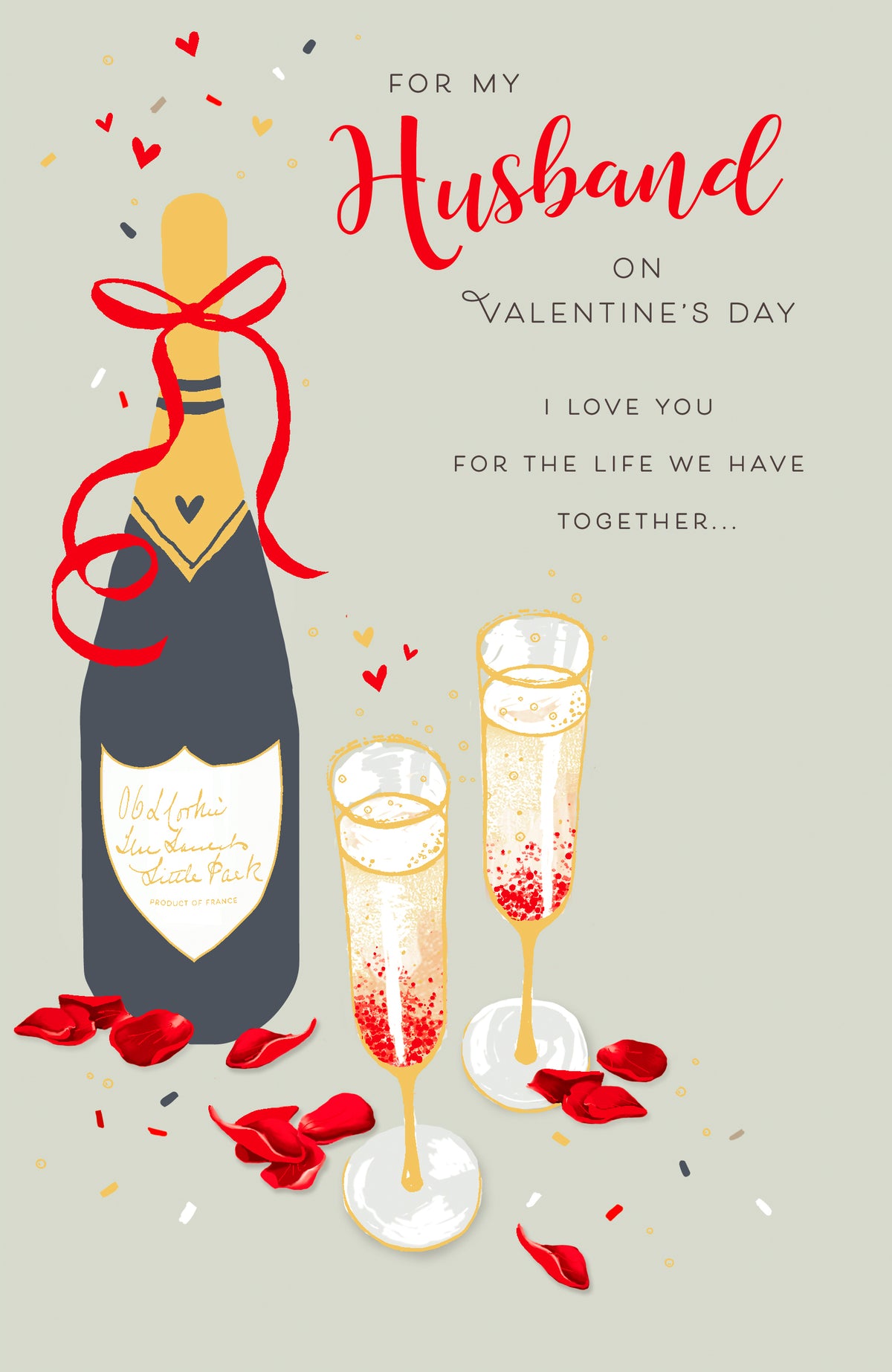 Standard Greeting Cards Husband  The Luxe Collection
