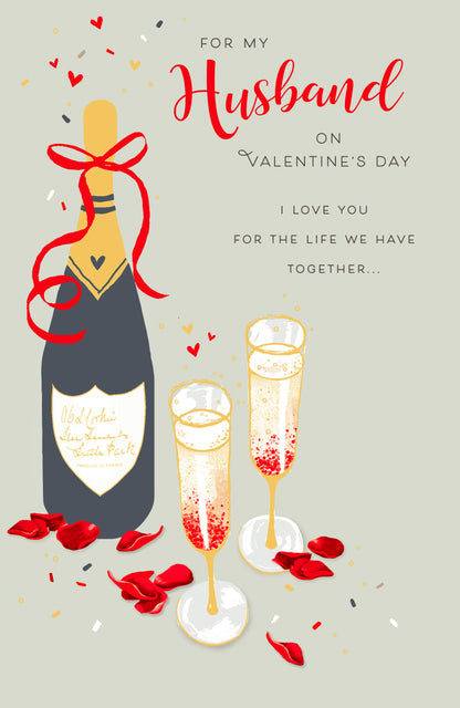 Standard Greeting Cards Husband  The Luxe Collection