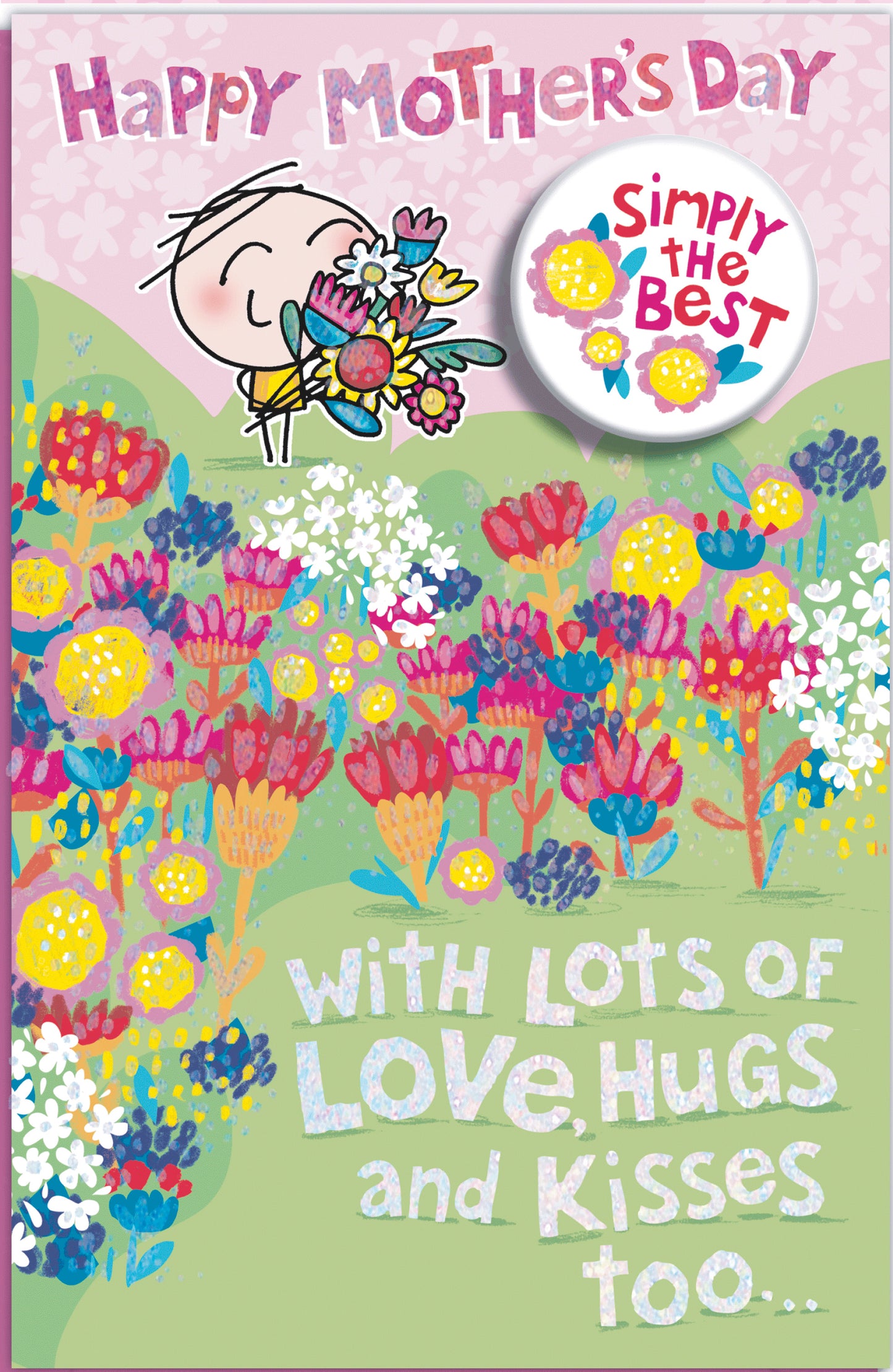 Hand Finished Greeting Cards General Wish Cute Wigwam