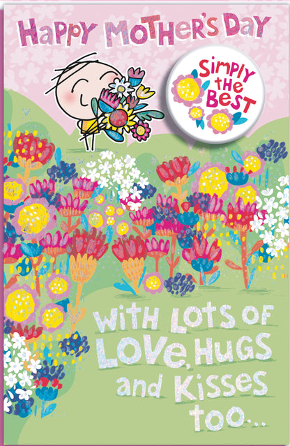 Hand Finished Greeting Cards General Wish Cute Wigwam