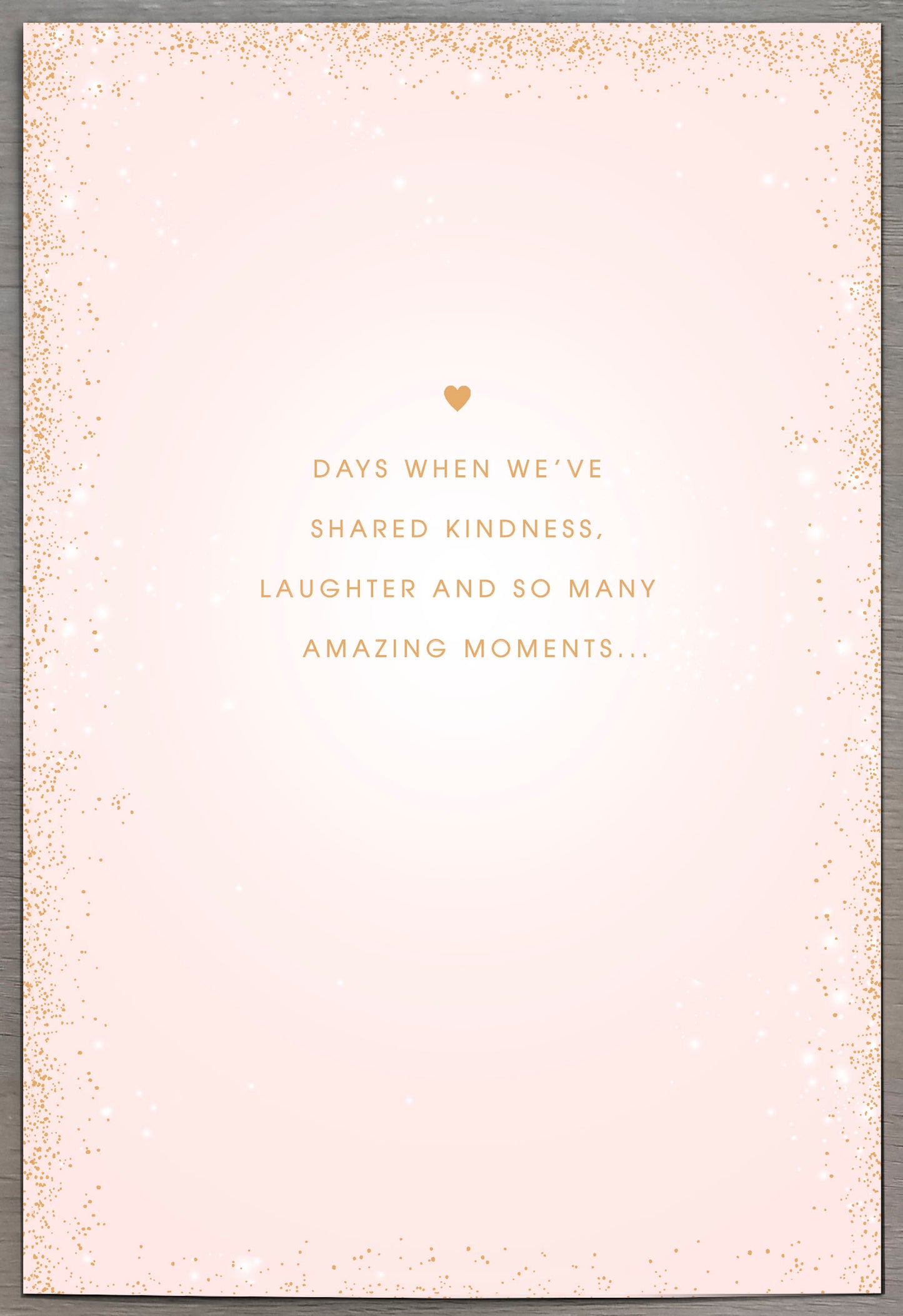 Hand Finished Greeting Cards General Wish  Gibson Core Line